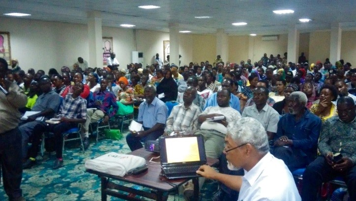 A seminar in Tanzania