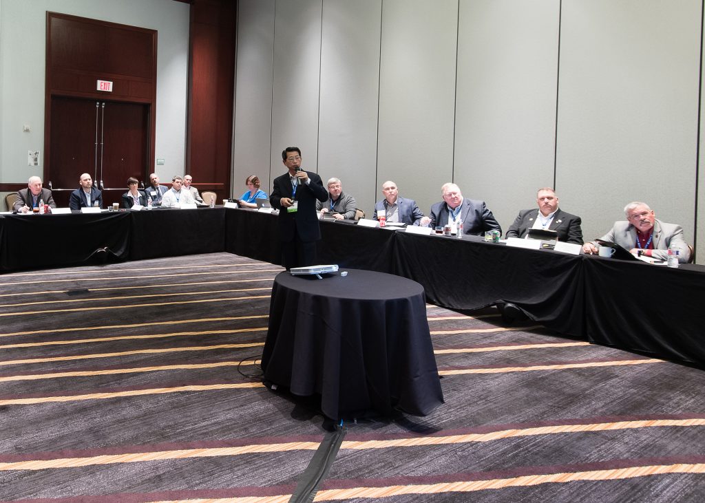 International speaker at USGBC A-team meeting