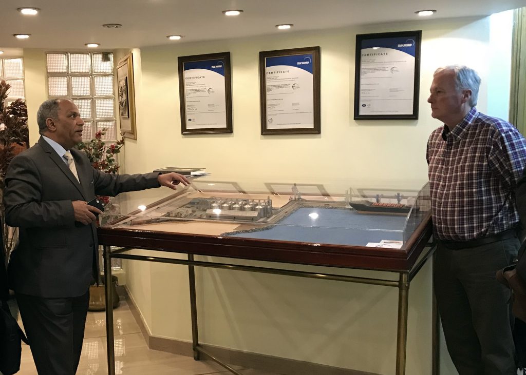 Council meets with customers in Egypt.