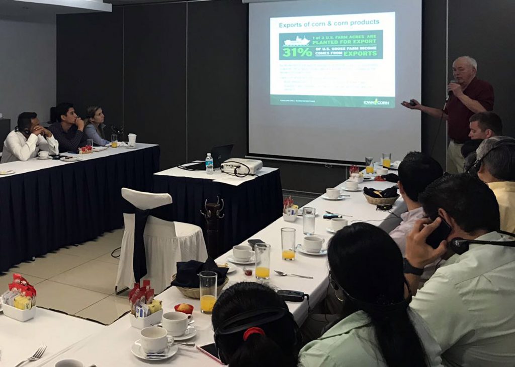 Dick Gallagher presents in Mexico.