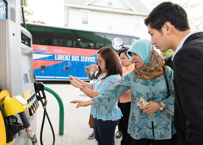 Ethanol tour to gas pump