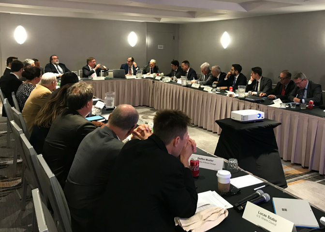 Brazilian delegation at an ANP Meeting in Washington