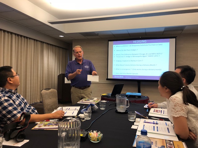 Indonesia corn starch team at a meeting