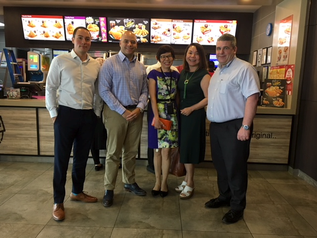 image of a group of people in KFC