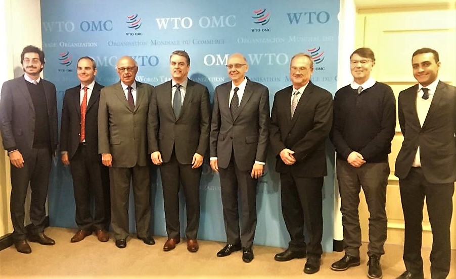 Eight People Standing For Picture