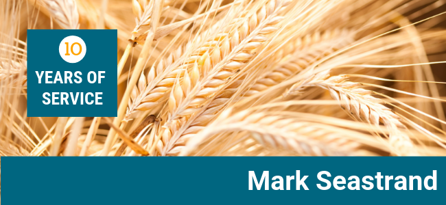 Mark Seastrand 10 years of service recognition image