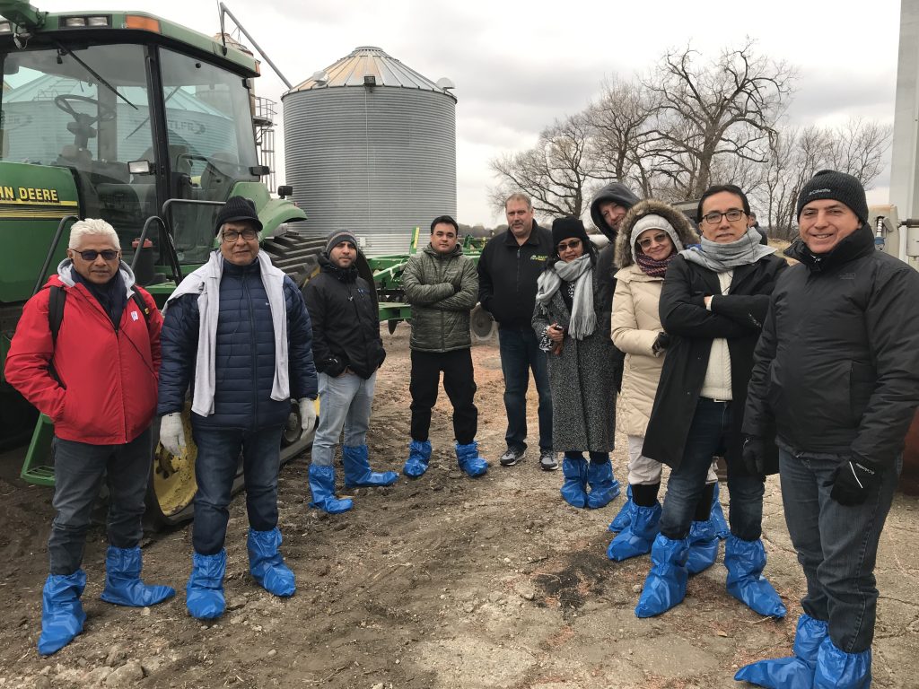 2019 Peru DDGS Team visiting Minnesota