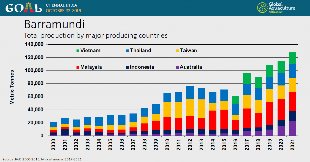 Barramundi Production in SEA