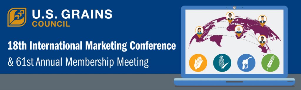 U.S. Grains & BioProducts Council 18th International Marketing Conference Cover