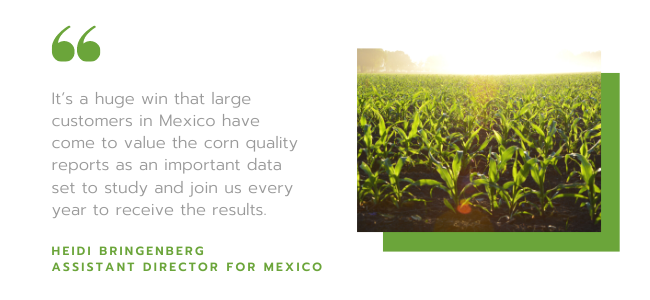 Quote Next to Field of Corn