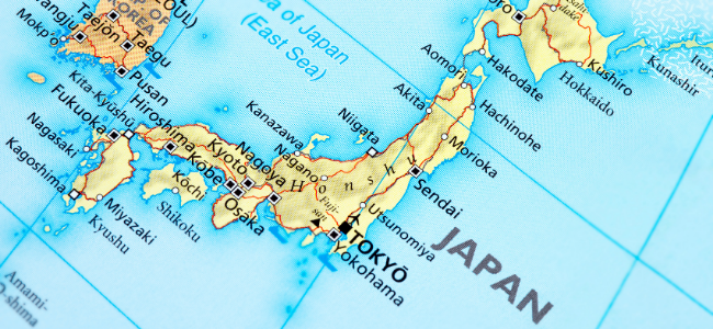 Map of Japan