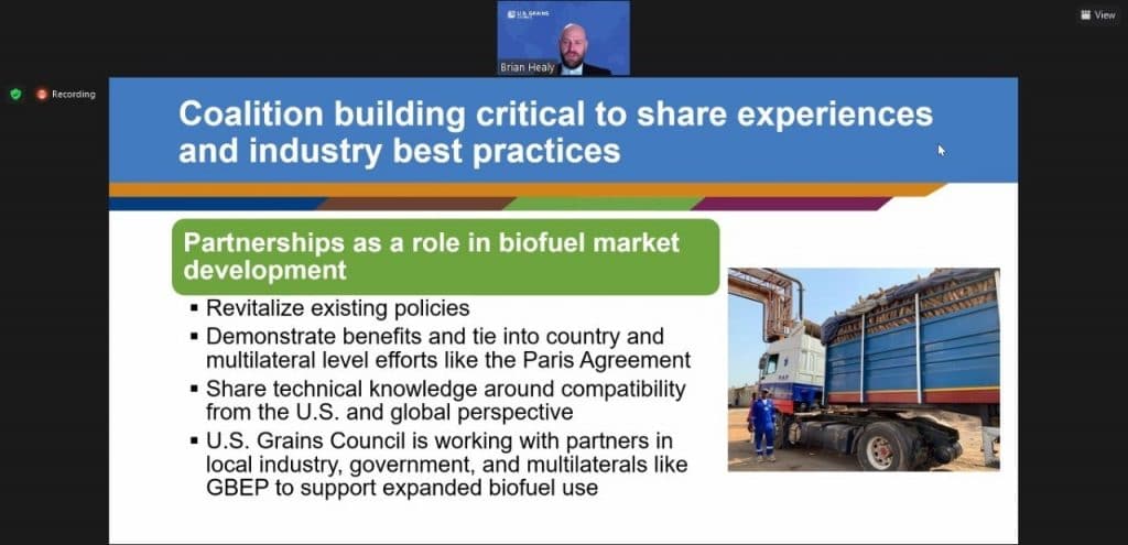 Online Presentation of Coalition Building Importance