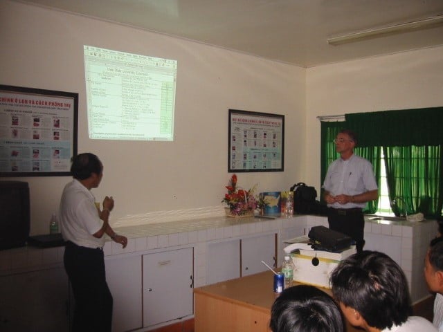 image of men presenting