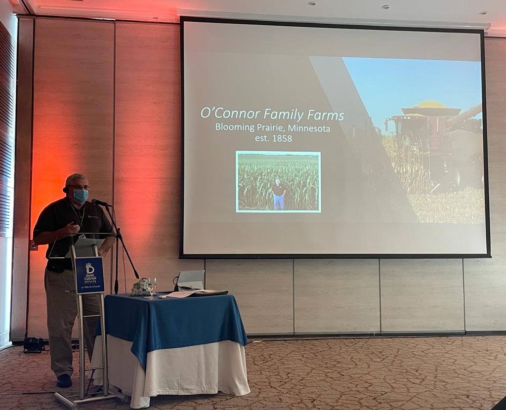 image of man giving a presentation