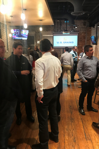 image of a group of people talking