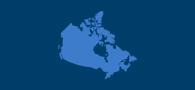 Image of the outline of Canada