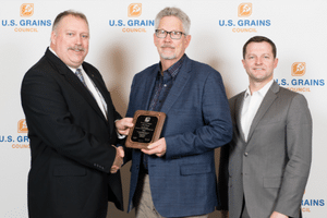 image of a man receiving an award