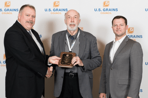 image of a man receiving an award