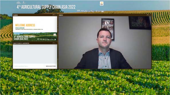 A man giving a presentation on a Zoom call