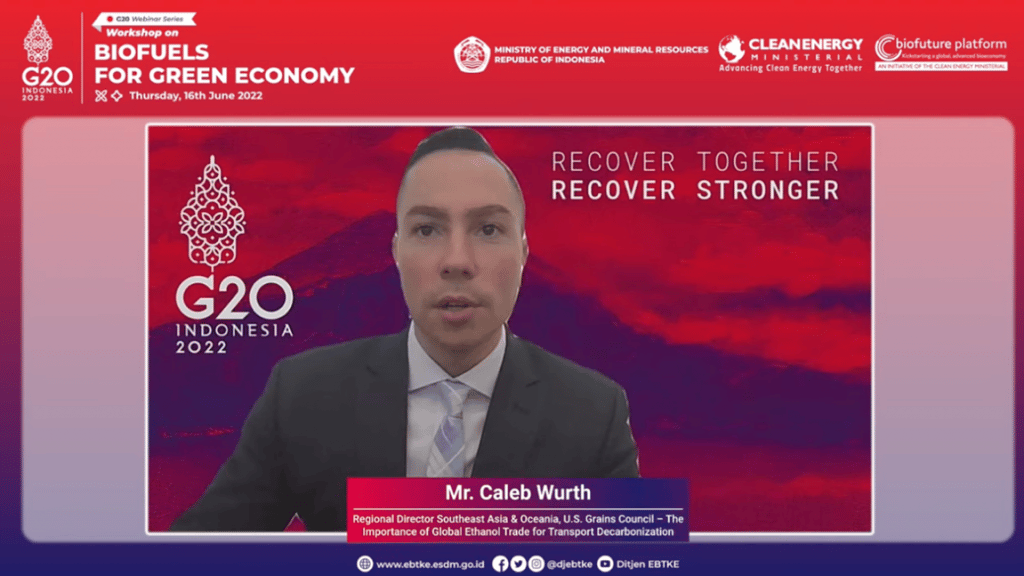 image of a man making a virtual presentation