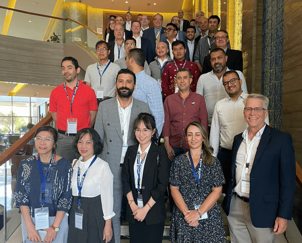 image of group of people smiling