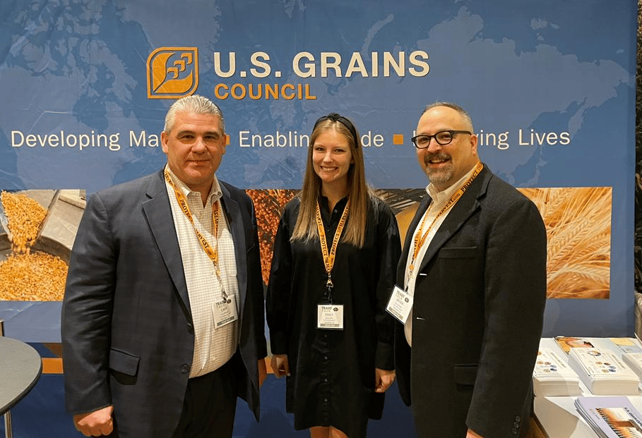 image of three people smiling