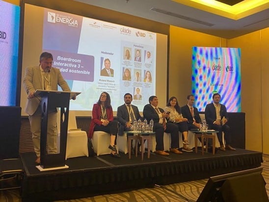 image of people on an energy panel