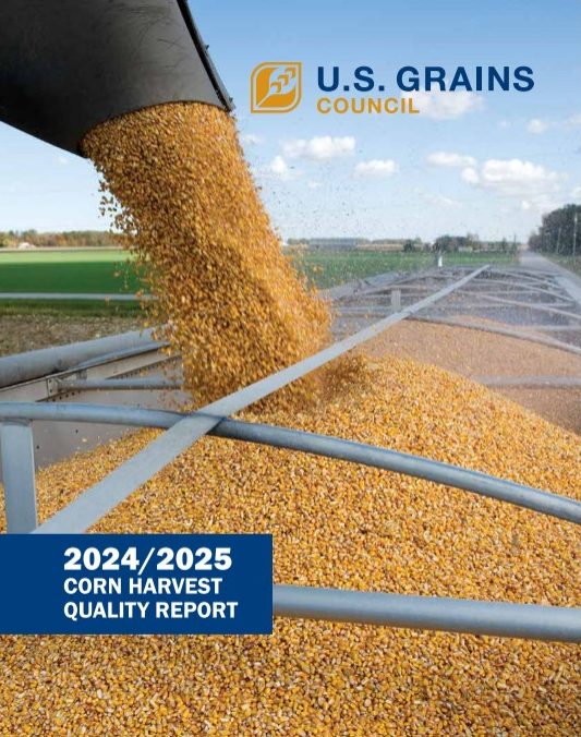 2024-2025 Corn Harvest Quality Report Cover