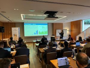 People sitting in a conference room