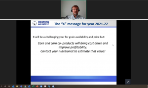 image of man presenting on zoom